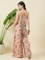 Printed Peach Co-ord Set