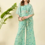 Mint Green Georgette Co-ords Set