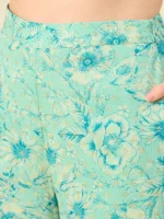 Mint Green Georgette Co-ords Set