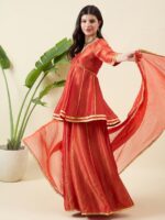 Women Regular Kurti with Sharara & Dupatta - Image 4