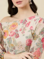 Printed Beige Co-ord Set