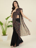 Printed Thread Work Ready to Wear Lehenga & Blouse With Dupatta