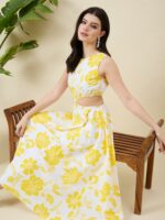 Floral Print Fit & Flare Midi Dress - Image 5
