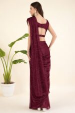 Woven Design Saree Blouse - Image 2