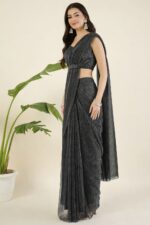 Woven Design Saree Blouse - Image 5